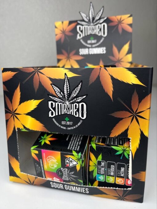 smashed edibles , smashed gummies , smashed plus bear gummies , super smashed gummies , smashed edibles 1000mg
