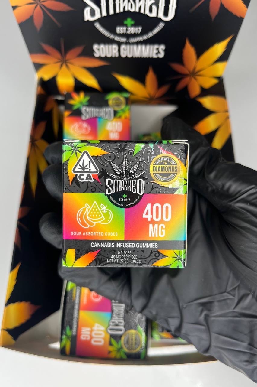smashed edibles , smashed gummies , smashed plus bear gummies , super smashed gummies , smashed edibles 1000mg