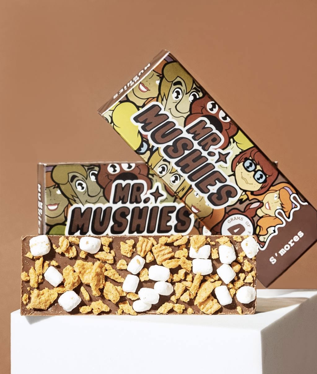 mr mushies gummies , mr mushies gummy , mr. mushies swiss chocolate , mr mushies chocolate bar , mushies chocolate , mr mushy , mr mushrooms