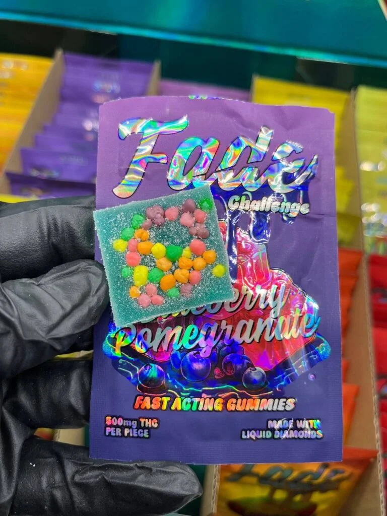 fade gummies , faded edibles , faded gummies , fade products , one piece challenge gummies , where to buy one piece challenge gummies